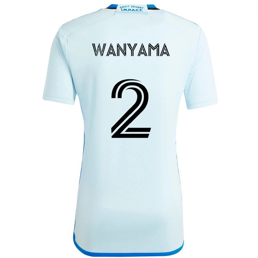 Danxen Dětské Victor Wanyama #2 Tmavě Modrá Černá Daleko Hráčské Dresy 2025/26 Dres