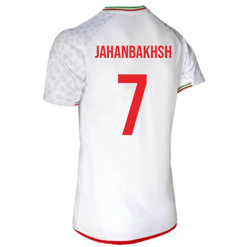 Danxen Pánské Írán Alireza Jahanbakhsh #7 Bílý Domů Hráčské Dresy 24-26 Dres