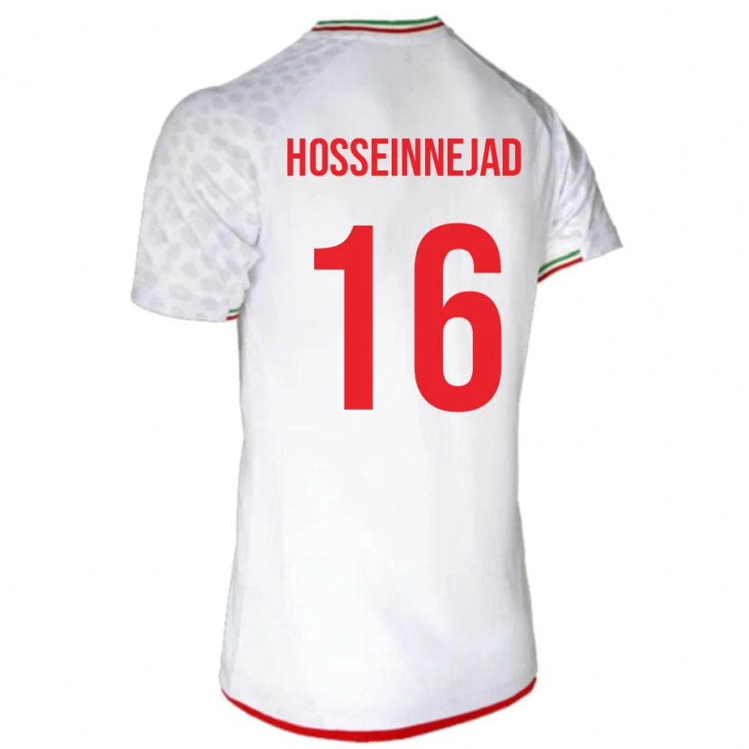 Danxen Pánské Írán Mohammadjavad Hosseinnejad #16 Bílý Domů Hráčské Dresy 24-26 Dres