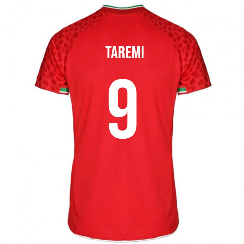 Danxen Pánské Írán Mehdi Taremi #9 Červený Daleko Hráčské Dresy 24-26 Dres