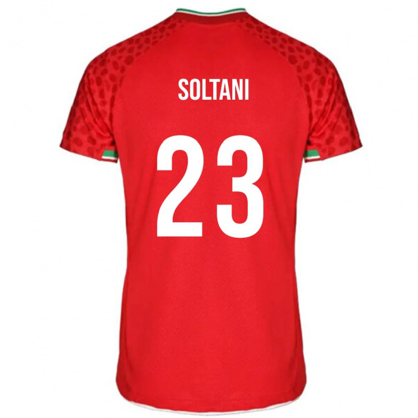 Danxen Pánské Írán Raouf Soltani #23 Červený Daleko Hráčské Dresy 24-26 Dres