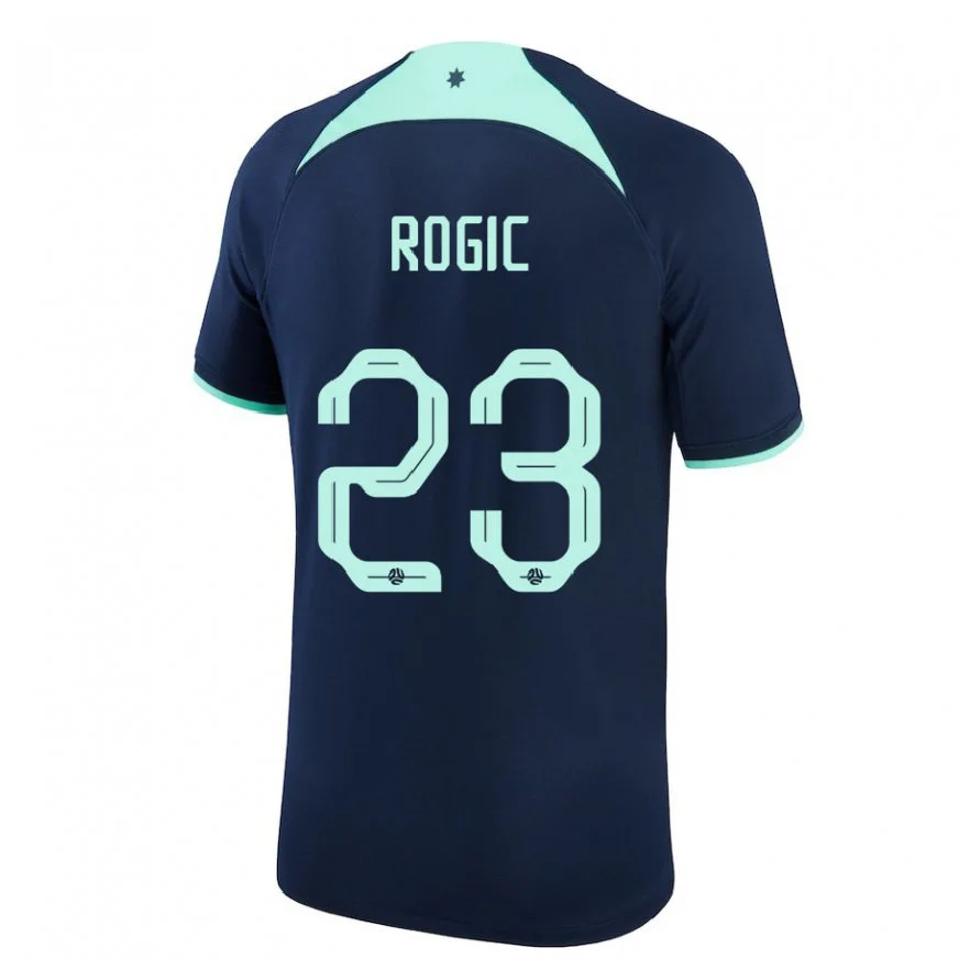 Danxen Dětské Australská Tom Rogic #23 Tmavě Modrá Daleko Hráčské Dresy 22-24 Dres