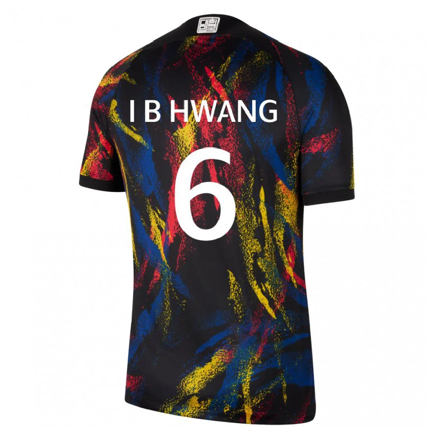 Danxen Dětské Jihokorejská In-beom Hwang #6 Vícebarevná Daleko Hráčské Dresy 22-24 Dres