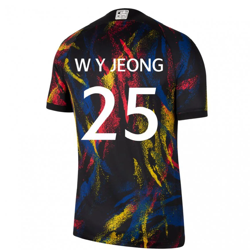 Danxen Dětské Jihokorejská Woo-yeong Jeong #25 Vícebarevná Daleko Hráčské Dresy 22-24 Dres