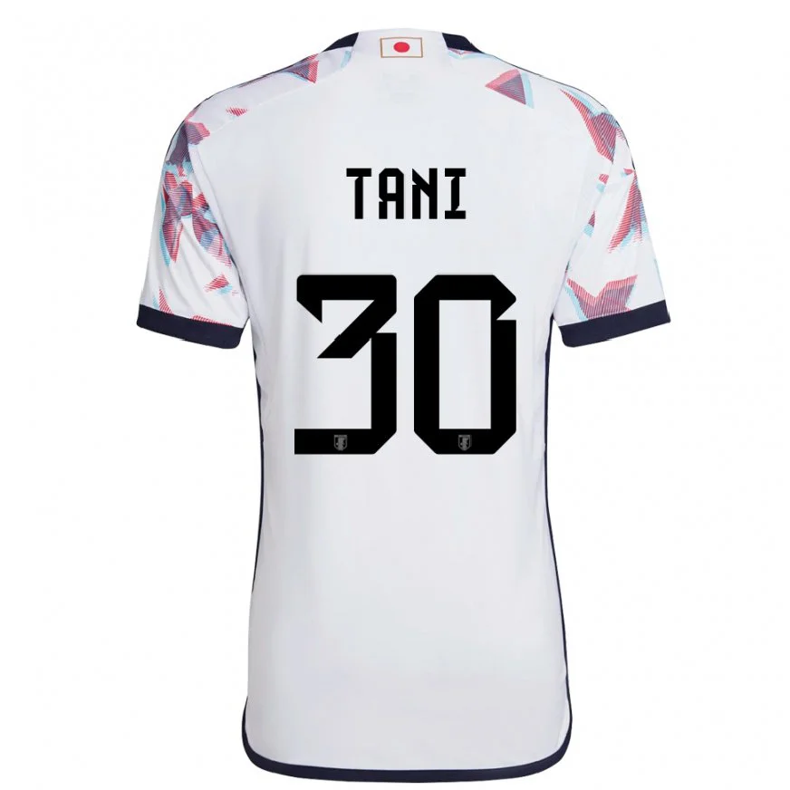 Danxen Pánské Japonská Kosei Tani #30 Bílý Daleko Hráčské Dresy 22-24 Dres