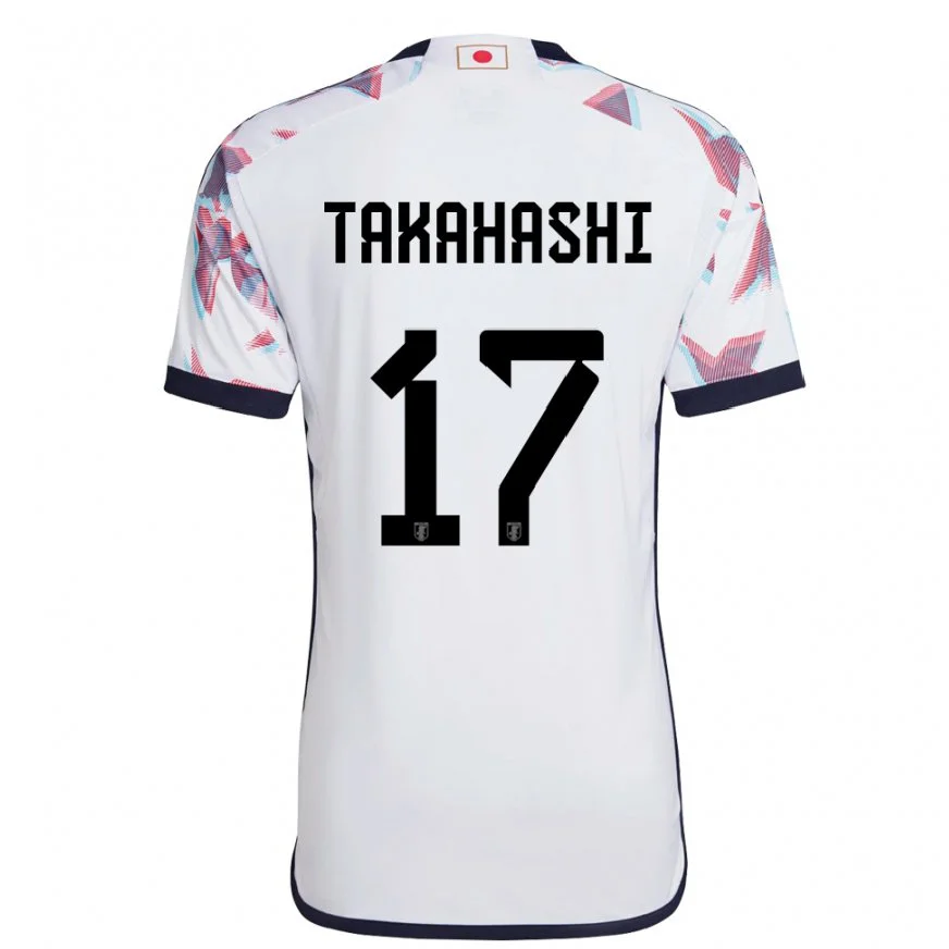 Danxen Pánské Japonská Hana Takahashi #17 Bílý Daleko Hráčské Dresy 22-24 Dres