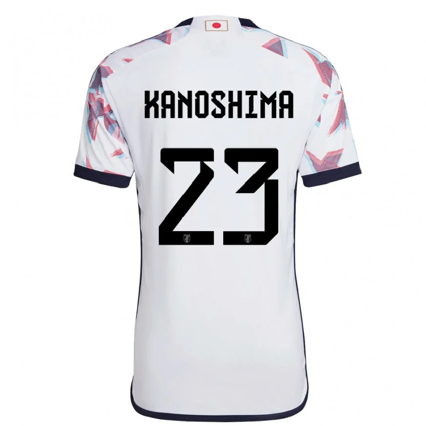 Danxen Pánské Japonská Yu Kanoshima #23 Bílý Daleko Hráčské Dresy 22-24 Dres