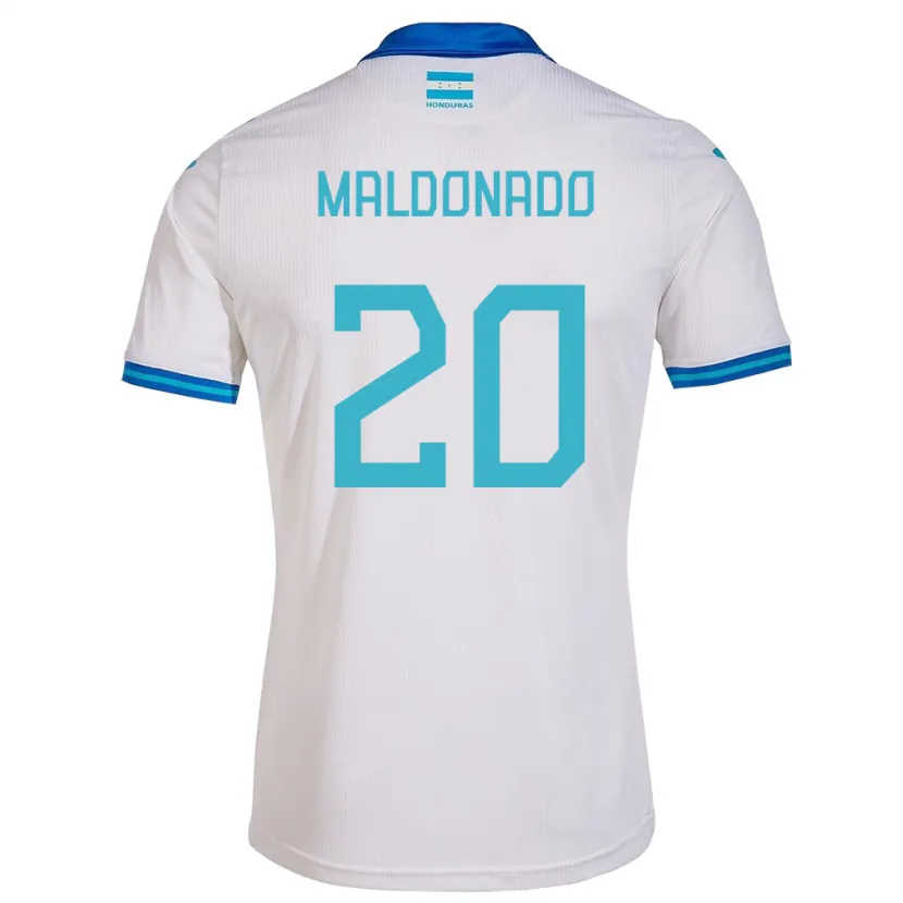 Danxen Dětské Honduras Alessandro Maldonado #20 Bílý Domů Hráčské Dresy 24-26 Dres