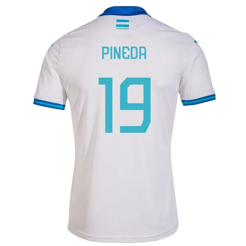 Danxen Pánské Honduras Carlos Pineda #19 Bílý Domů Hráčské Dresy 24-26 Dres