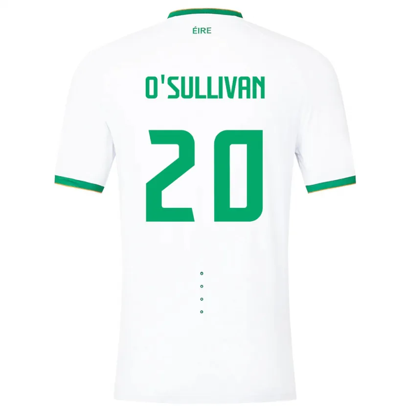 Danxen Pánské Irsko Cathal O'sullivan #20 Bílý Daleko Hráčské Dresy 24-26 Dres