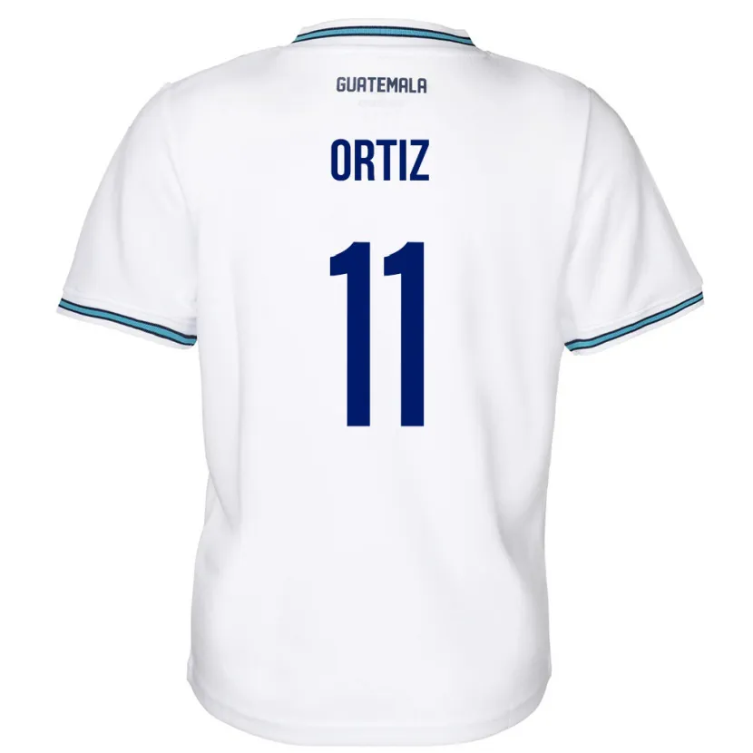 Danxen Dámské Guatemala Andersson Ortiz #11 Bílý Domů Hráčské Dresy 24-26 Dres