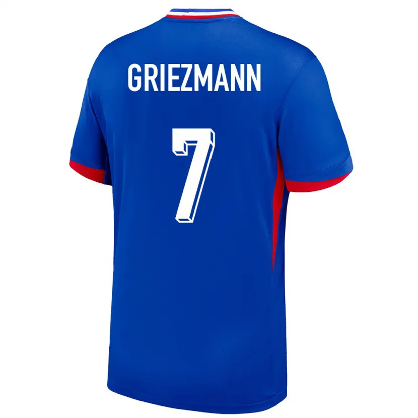 Danxen Dětské Francie Antoine Griezmann #7 Modrý Domů Hráčské Dresy 24-26 Dres