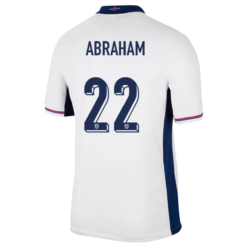 Danxen Dětské Anglie Tammy Abraham #22 Bílý Domů Hráčské Dresy 24-26 Dres