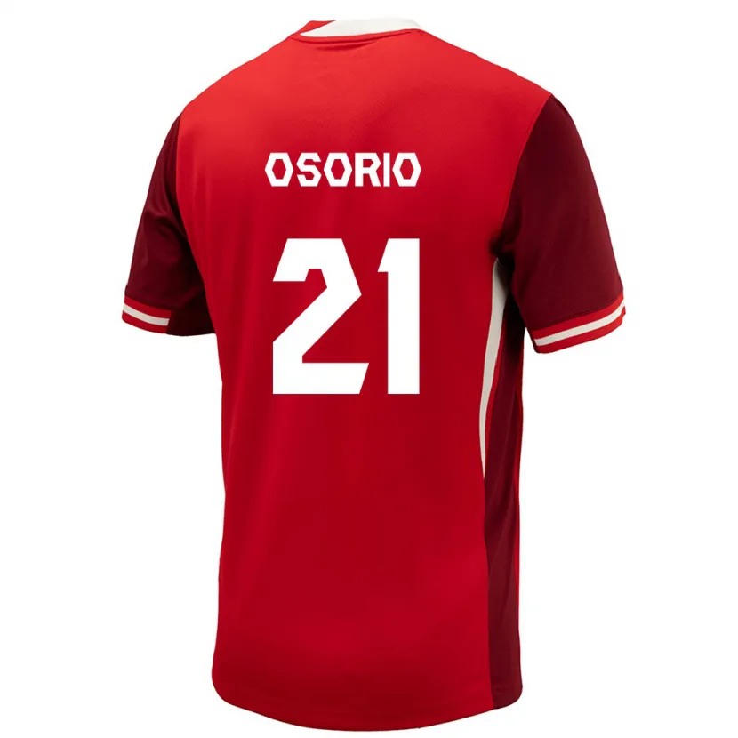 Danxen Dětské Kanada Jonathan Osorio #21 Červené Domů Hráčské Dresy 24-26 Dres