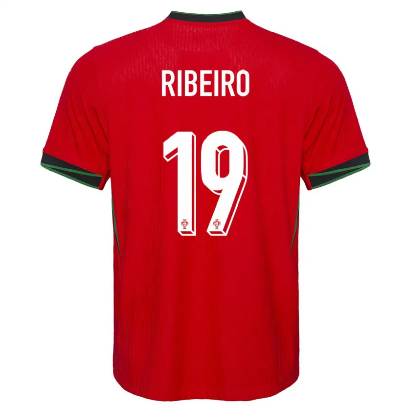 Danxen Pánské Portugalsko Rodrigo Ribeiro #19 Červené Domů Hráčské Dresy 24-26 Dres