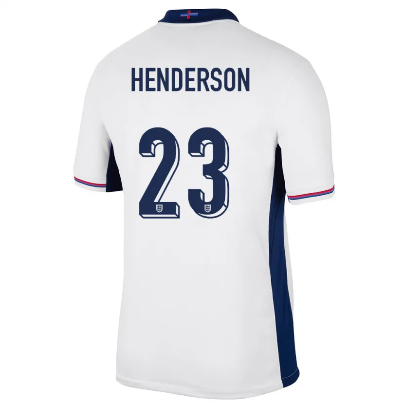 Danxen Pánské Anglie Dean Henderson #23 Bílý Domů Hráčské Dresy 24-26 Dres