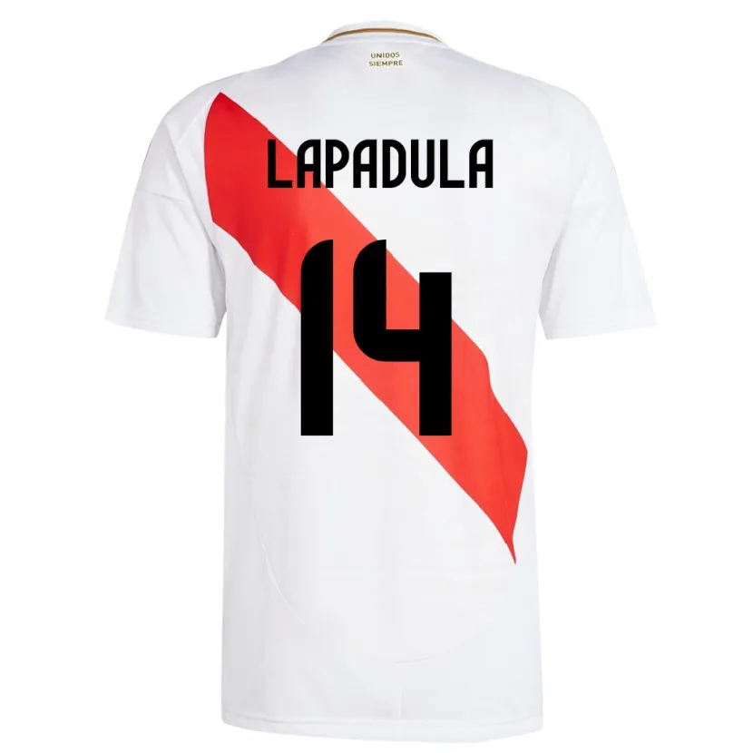 Danxen Dámské Peru Gianluca Lapadula #14 Bílý Domů Hráčské Dresy 24-26 Dres