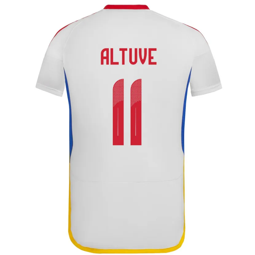 Danxen Dámské Venezuela Oriana Altuve #11 Bílý Daleko Hráčské Dresy 24-26 Dres