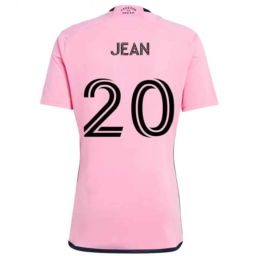 Danxen Dětské Corentin Jean #20 Růžový Domů Hráčské Dresy 2024/25 Dres