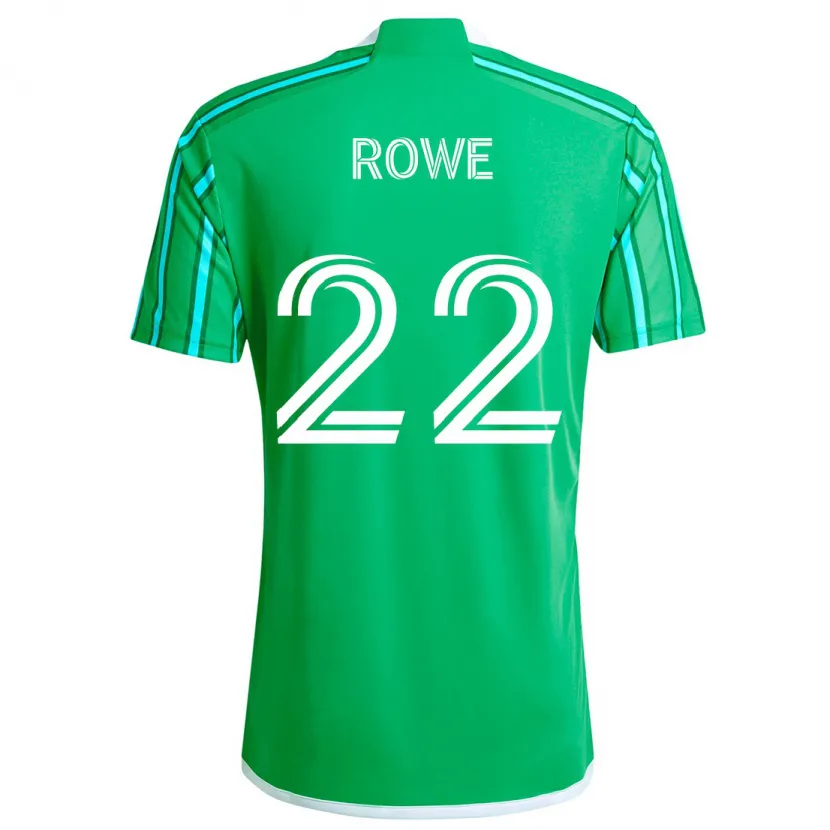 Danxen Dětské Kelyn Rowe #22 Zelená Bílá Domů Hráčské Dresy 2024/25 Dres