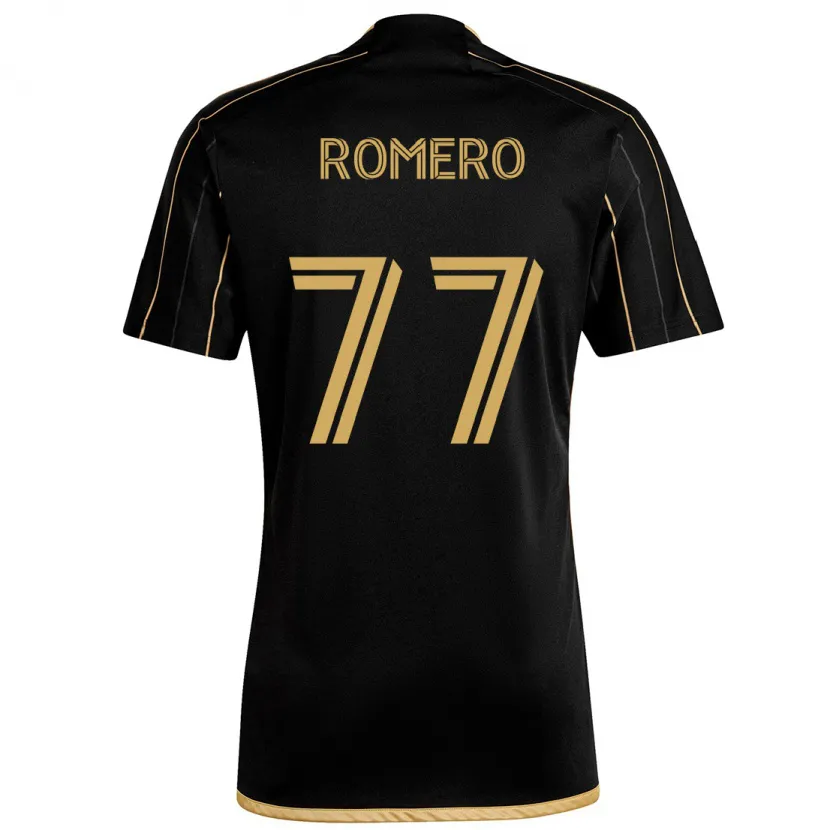 Danxen Dětské Alexander Romero #77 Černé Zlato Domů Hráčské Dresy 2024/25 Dres