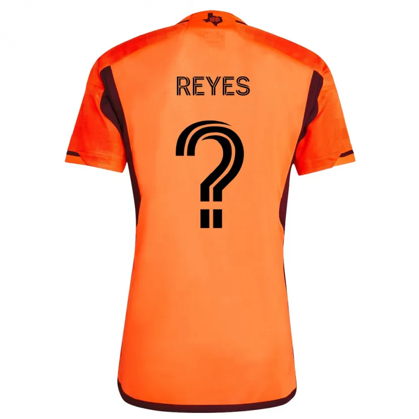 Danxen Dětské Dylan Reyes #0 Oranžová Černá Domů Hráčské Dresy 2024/25 Dres