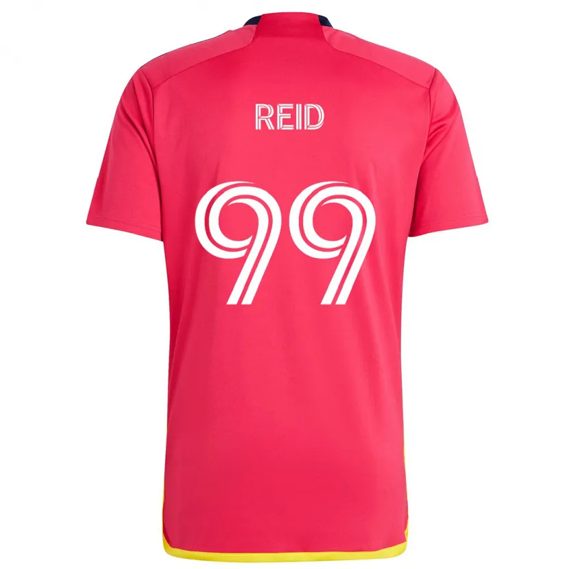 Danxen Dětské Jayden Reid #99 Červená Modrá Domů Hráčské Dresy 2024/25 Dres