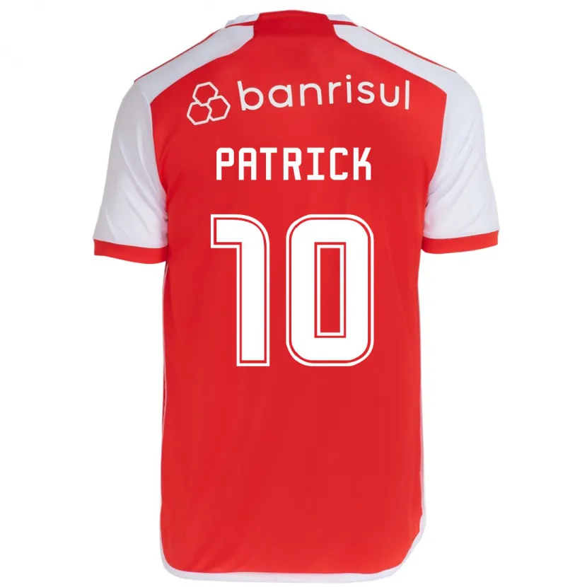 Danxen Dětské Alan Patrick #10 Červená Bílá Domů Hráčské Dresy 2024/25 Dres