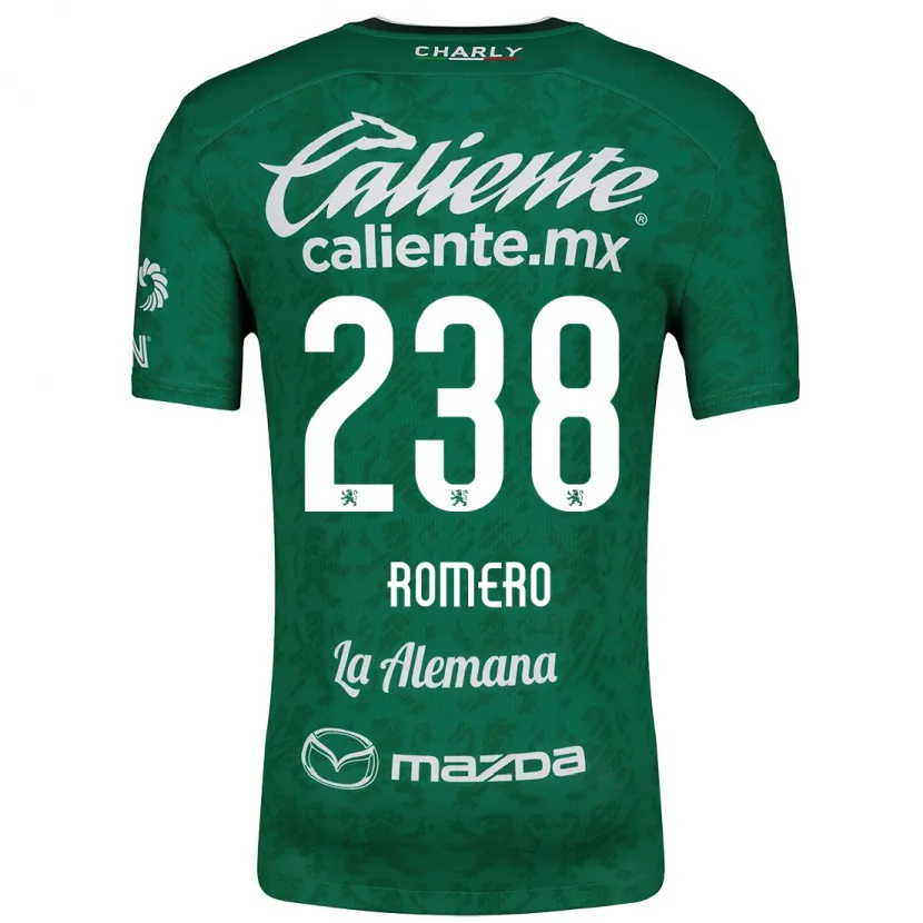 Danxen Dětské Paulo Romero #238 Zelená Bílá Domů Hráčské Dresy 2024/25 Dres