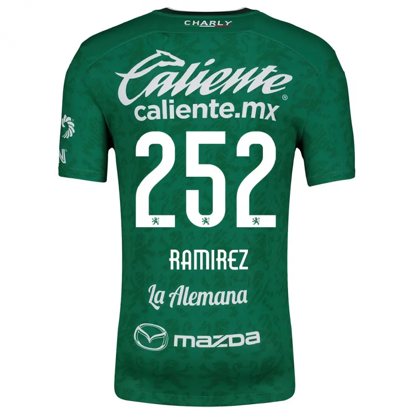 Danxen Dětské Luis Ramírez #252 Zelená Bílá Domů Hráčské Dresy 2024/25 Dres