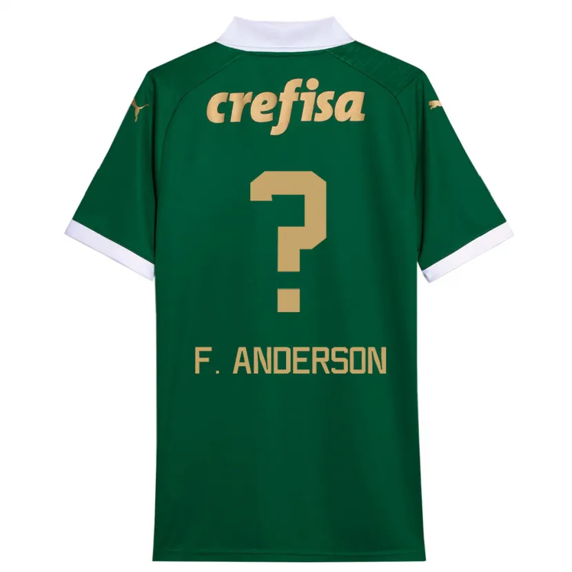 Danxen Dětské Felipe Anderson #0 Zelená Bílá Domů Hráčské Dresy 2024/25 Dres