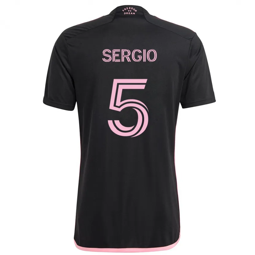 Danxen Dětské Sergio Busquets #5 Černá Daleko Hráčské Dresy 2024/25 Dres