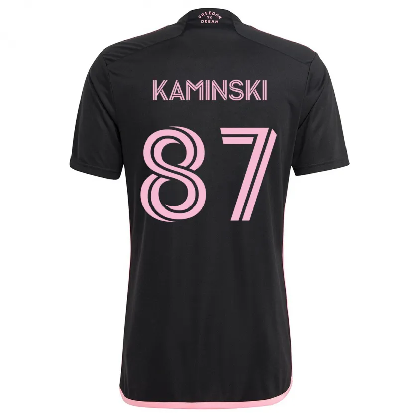 Danxen Dětské Brett Kaminski #87 Černá Daleko Hráčské Dresy 2024/25 Dres