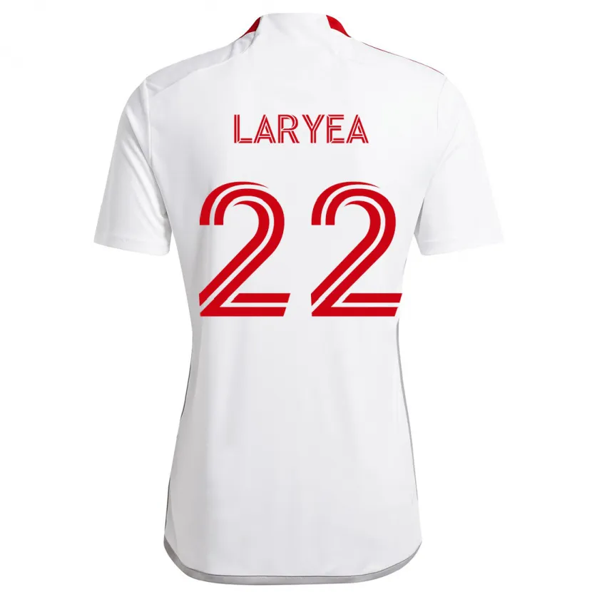 Danxen Dětské Richie Laryea #22 Bílá Červená Daleko Hráčské Dresy 2024/25 Dres