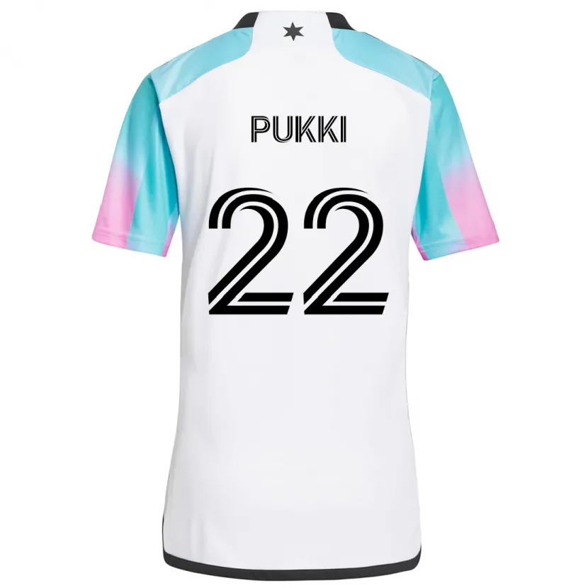 Danxen Dětské Teemu Pukki #22 Bílá Modrá Černá Daleko Hráčské Dresy 2024/25 Dres