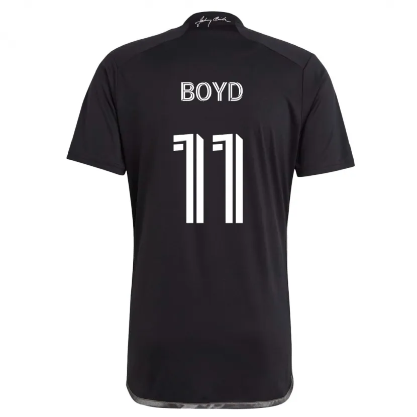 Danxen Dětské Tyler Boyd #11 Černá Daleko Hráčské Dresy 2024/25 Dres