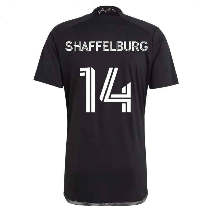 Danxen Dětské Jacob Shaffelburg #14 Černá Daleko Hráčské Dresy 2024/25 Dres