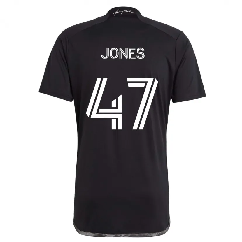 Danxen Dětské Isaiah Jones #47 Černá Daleko Hráčské Dresy 2024/25 Dres