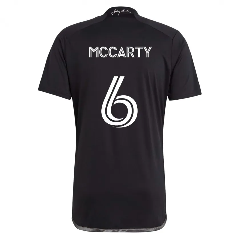 Danxen Dětské Dax Mccarty #6 Černá Daleko Hráčské Dresy 2024/25 Dres