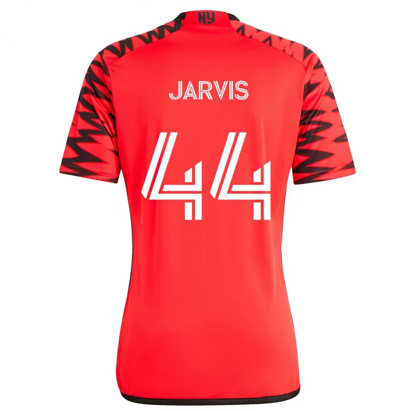 Danxen Dětské Aiden Jarvis #44 Červená Černá Bílá Daleko Hráčské Dresy 2024/25 Dres