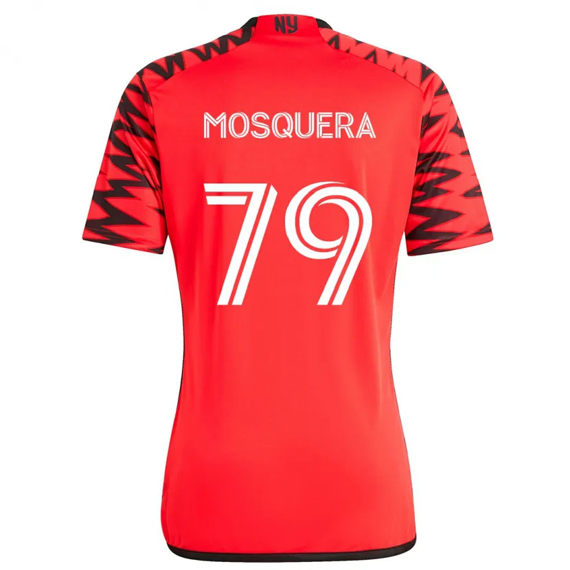 Danxen Dětské Rafael Mosquera #79 Červená Černá Bílá Daleko Hráčské Dresy 2024/25 Dres