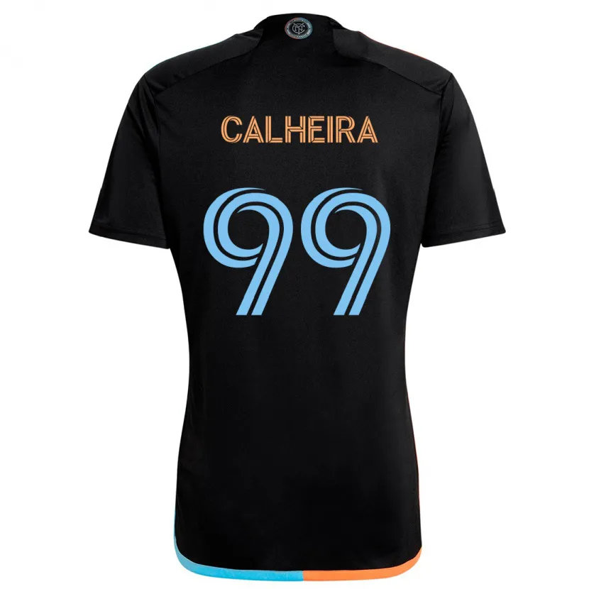 Danxen Dětské Taylor Calheira #99 Černá Oranžová Modrá Daleko Hráčské Dresy 2024/25 Dres