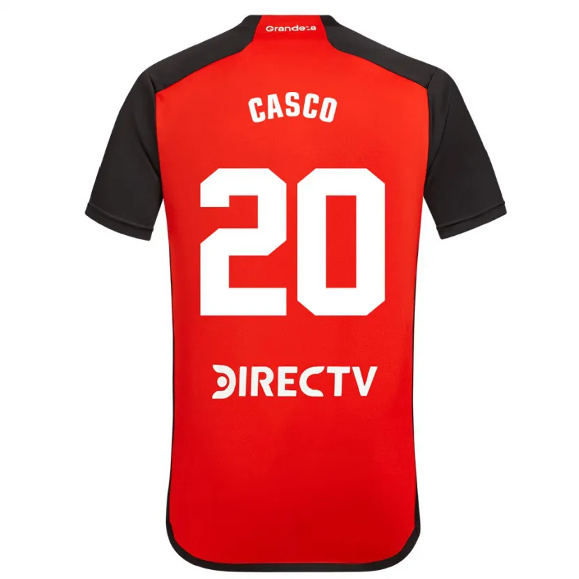 Danxen Dětské Milton Casco #20 Červená Černá Bílá Daleko Hráčské Dresy 2024/25 Dres