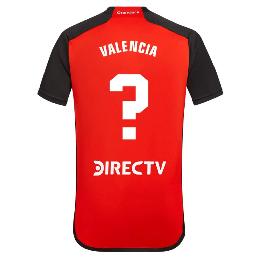 Danxen Dětské Oswaldo Valencia #0 Červená Černá Bílá Daleko Hráčské Dresy 2024/25 Dres