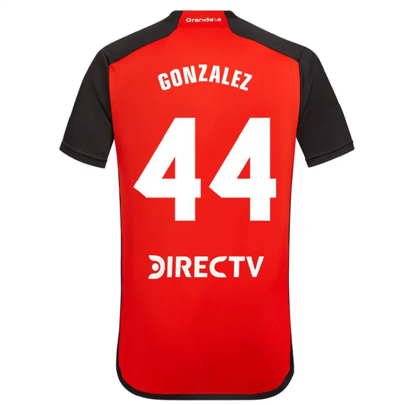 Danxen Dětské Alexis González #44 Červená Černá Bílá Daleko Hráčské Dresy 2024/25 Dres