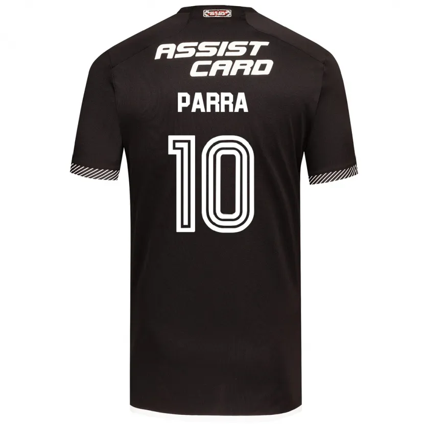 Danxen Dětské Pablo Parra #10 Černá Bílá Daleko Hráčské Dresy 2024/25 Dres