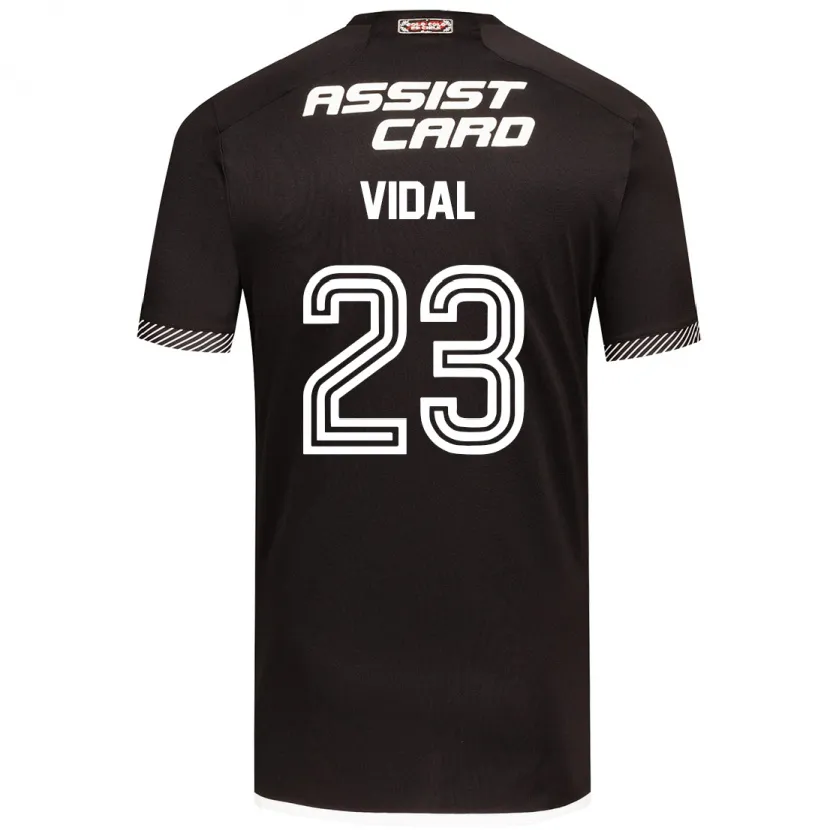 Danxen Dětské Arturo Vidal #23 Černá Bílá Daleko Hráčské Dresy 2024/25 Dres