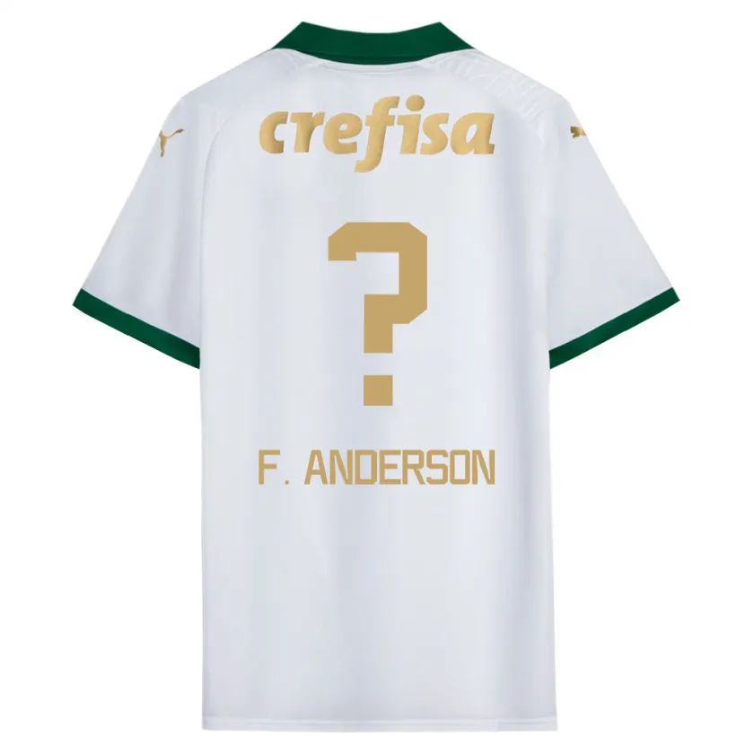 Danxen Dětské Felipe Anderson #0 Bílá Zelená Daleko Hráčské Dresy 2024/25 Dres