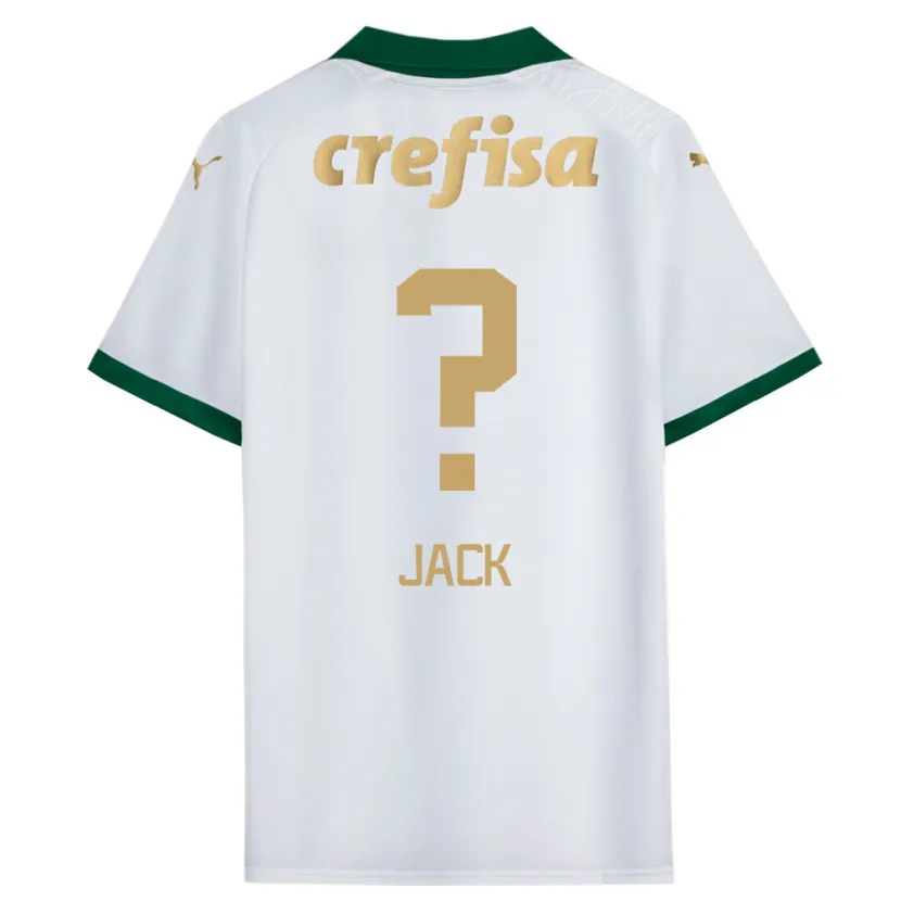 Danxen Dětské Fellipe Jack #0 Bílá Zelená Daleko Hráčské Dresy 2024/25 Dres