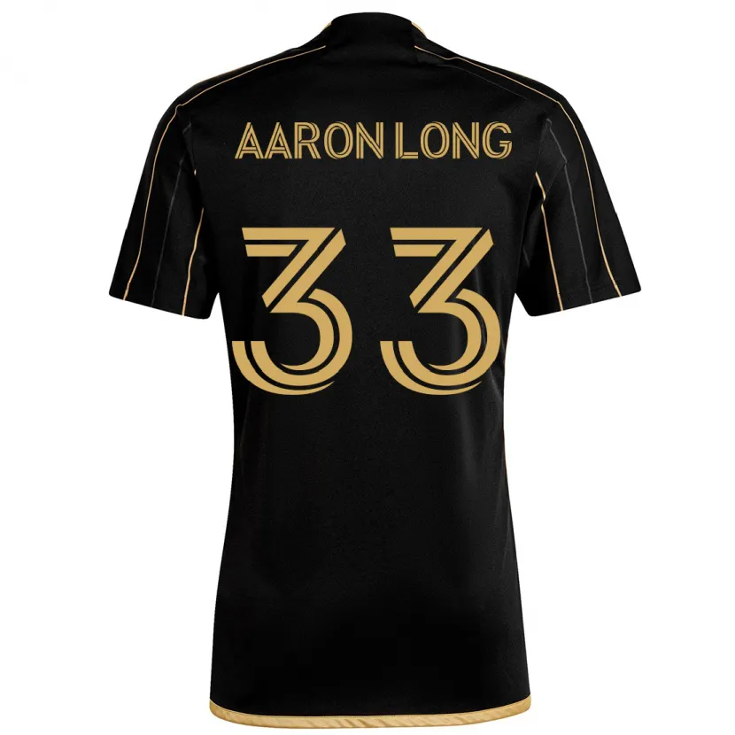 Danxen Pánské Aaron Long #33 Černé Zlato Domů Hráčské Dresy 2024/25 Dres